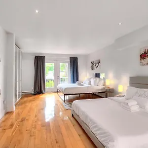 Apartment Loft The White Pearl Plateau-mont-royal 3 Beds, Montreal